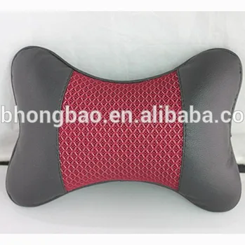 Ice Silk Leather Comfortable Car Neck Pillow Buy Ice Silk Car
