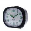 Imarch BM12010-Black snooze light slient bell table alarm clock AA battery C battery classic minimalist rustic alarm clock