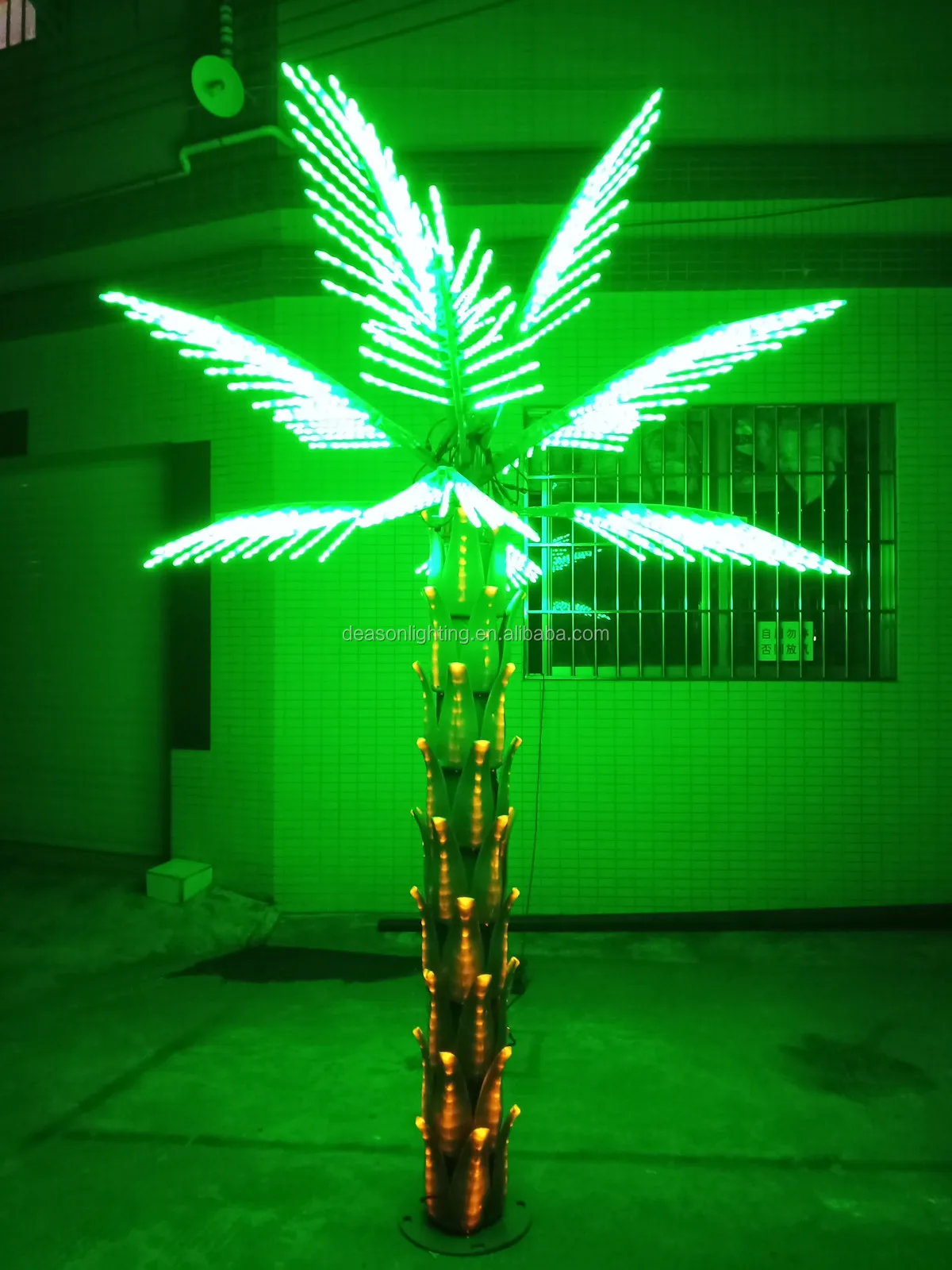 Outdoor Lights Led Artificial Palm Tree Coconut Palm Tree - Buy