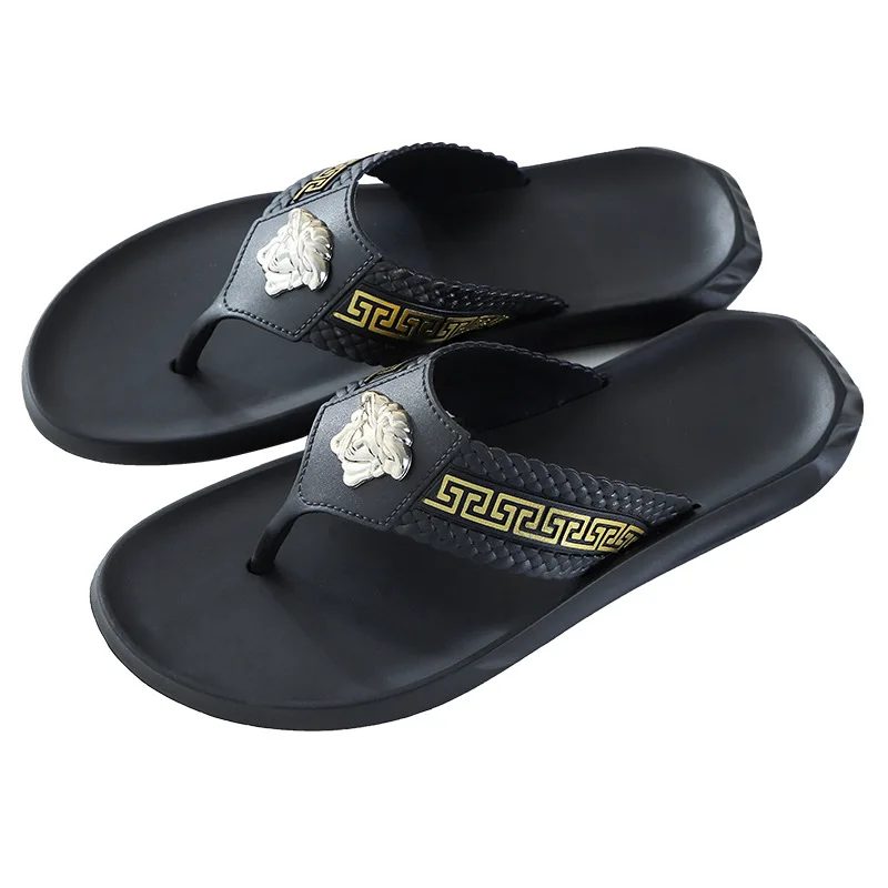 
flip-flops for men wear outdoor trendy casual sandals 