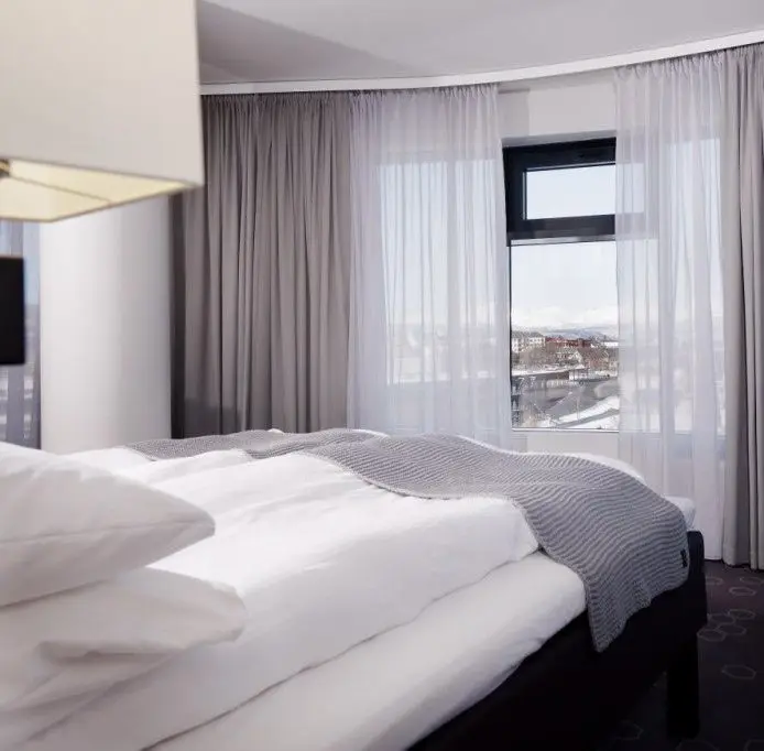 Guangzhou Curtain Times Custom Size Fireproof Fabric Ripple Fold Hotel Blackout And Sheer Drapery Office Window Product On Alibaba Window Curtain Hotel Drapery
