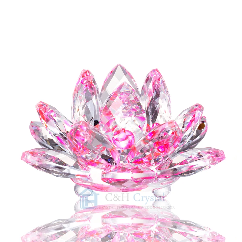 K9 Crystal Lotus Flower For Home Decor And Souvenir Gift Buy Crystal