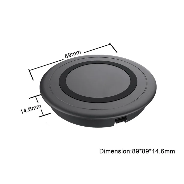  Furniture Desktop Hidden Embedded Table 10W Fast Wireless Charger.jpg
