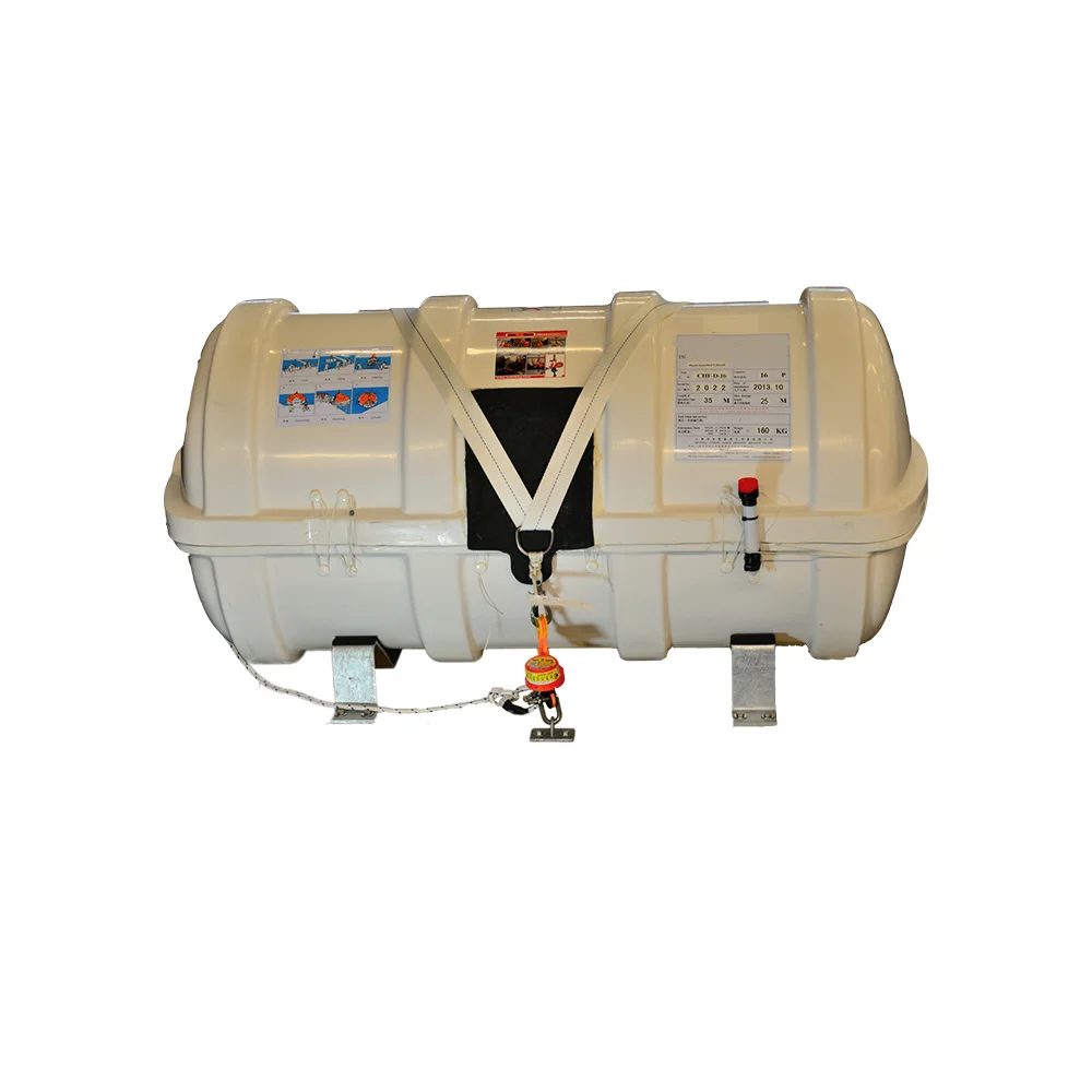 Commercial Life Raft In Fiberglass Container With Double Tube ...
