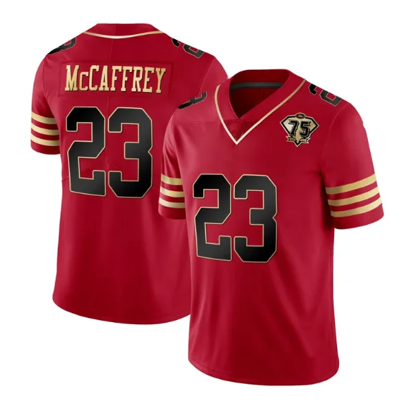 49ers Jersey McCaffrey QUALITY Purdy sizes L , sale XL , 4XL