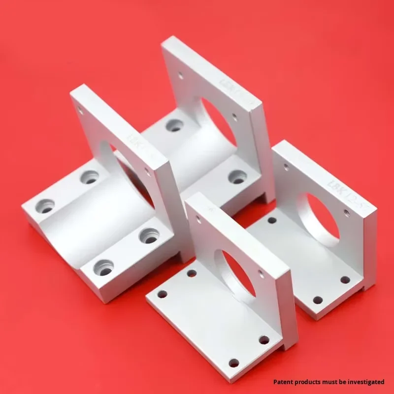 product hd aluminum 40 motor bracket 80 fixed base 86 stepper 60 servo lbk12 57 compatible with bk bearing 10 ball screw 42-14