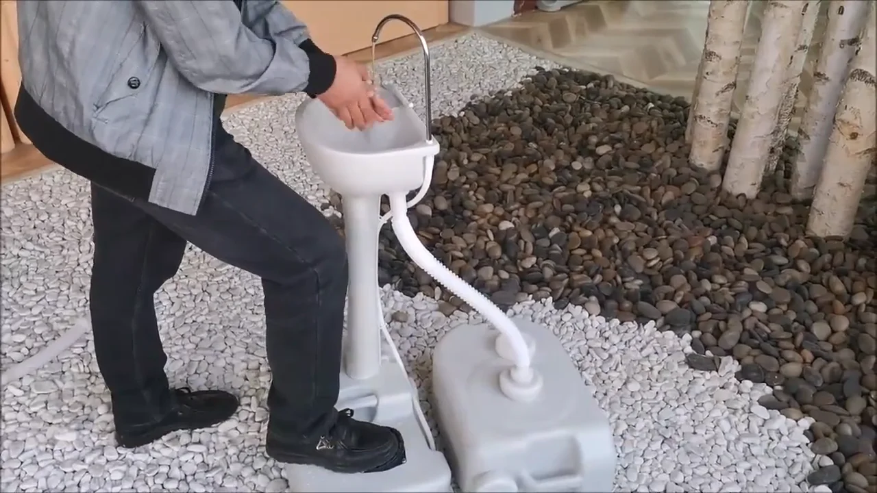 bathroom sink foot pedal