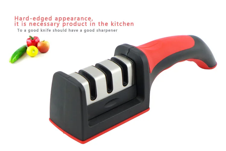 Ergonomic Handle Kitchen Knife Sharpener