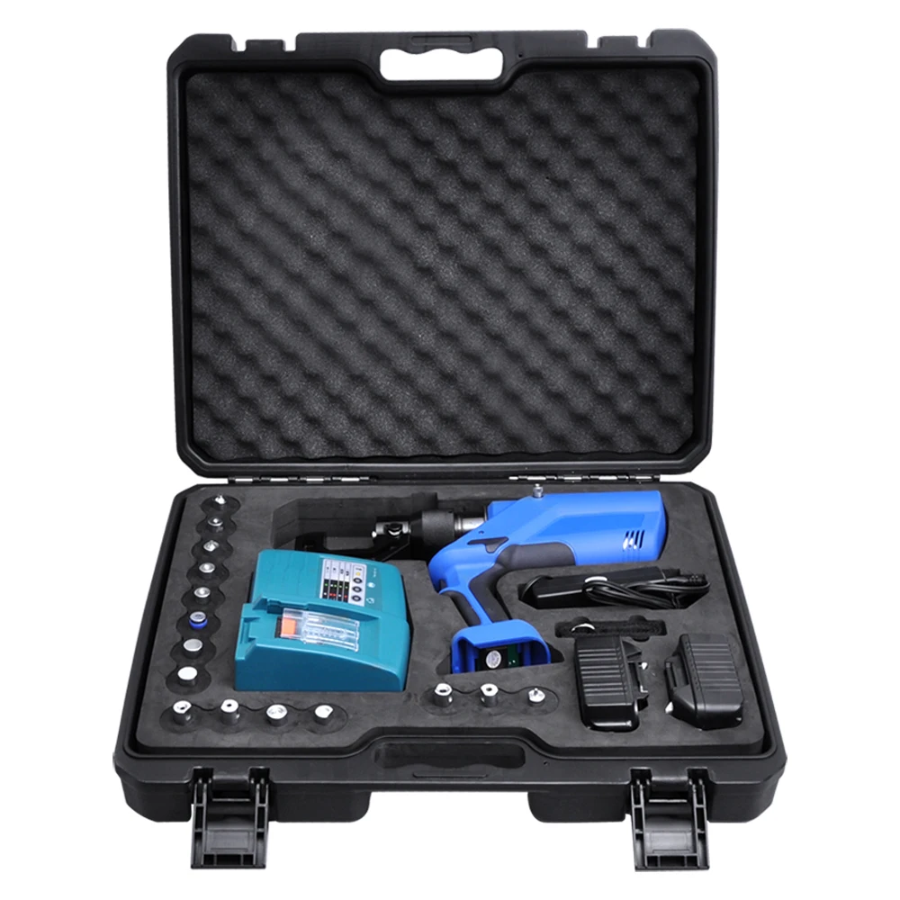 Portable Sheet Metal Fasteners Clinching Gun Handheld Cable Tray Making