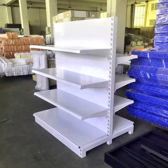 High Quality Steel Material 5 Layers Double Sided Supermarket Wall