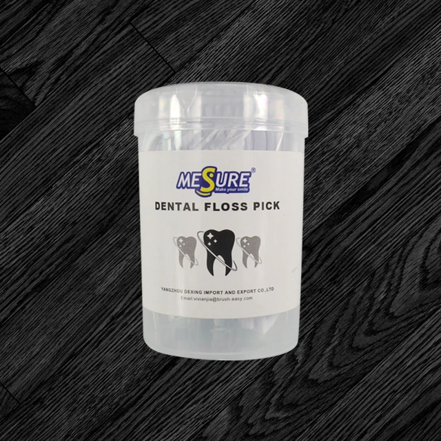 Dental Floss Picks Oral Care Tooth Stick Bulk Custom Logo 50 Picks In