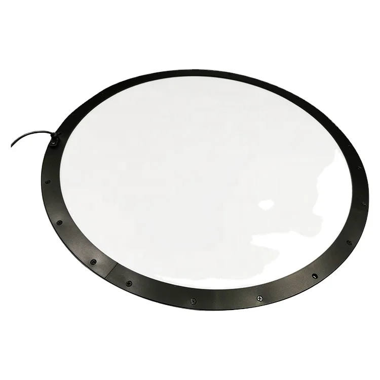 sundopt Chinese manufacturer prisma 40W indirect/direct round optimal glare control aesthetic design ultra slim led panel light