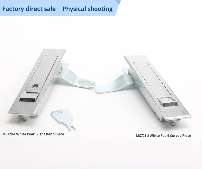 6000 Series Grade Electrical Box Lock Ms728 Cabinet Lock Flat Chassis Cam Lock for Distribution Box manufacture