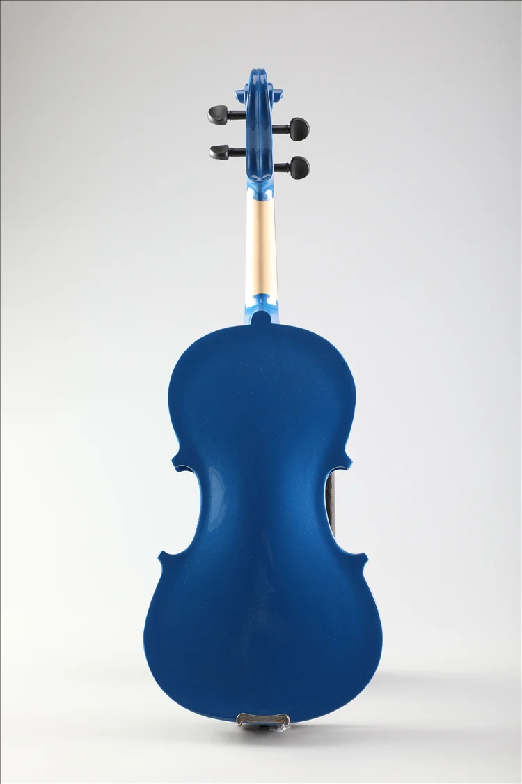 Professional Musical Instruments Brand Blue/white/black Color 4/4 Solid Wood Violin Buy Violin