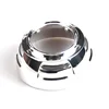 AILECR 2.5 inch auto headlamp cover/shrouds for H4 min projector lens no broken installate with holes for angel eyes cover ring