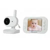 Room temperature display baby sleeping security monitor camera day night receiver watching wireless baby monitor