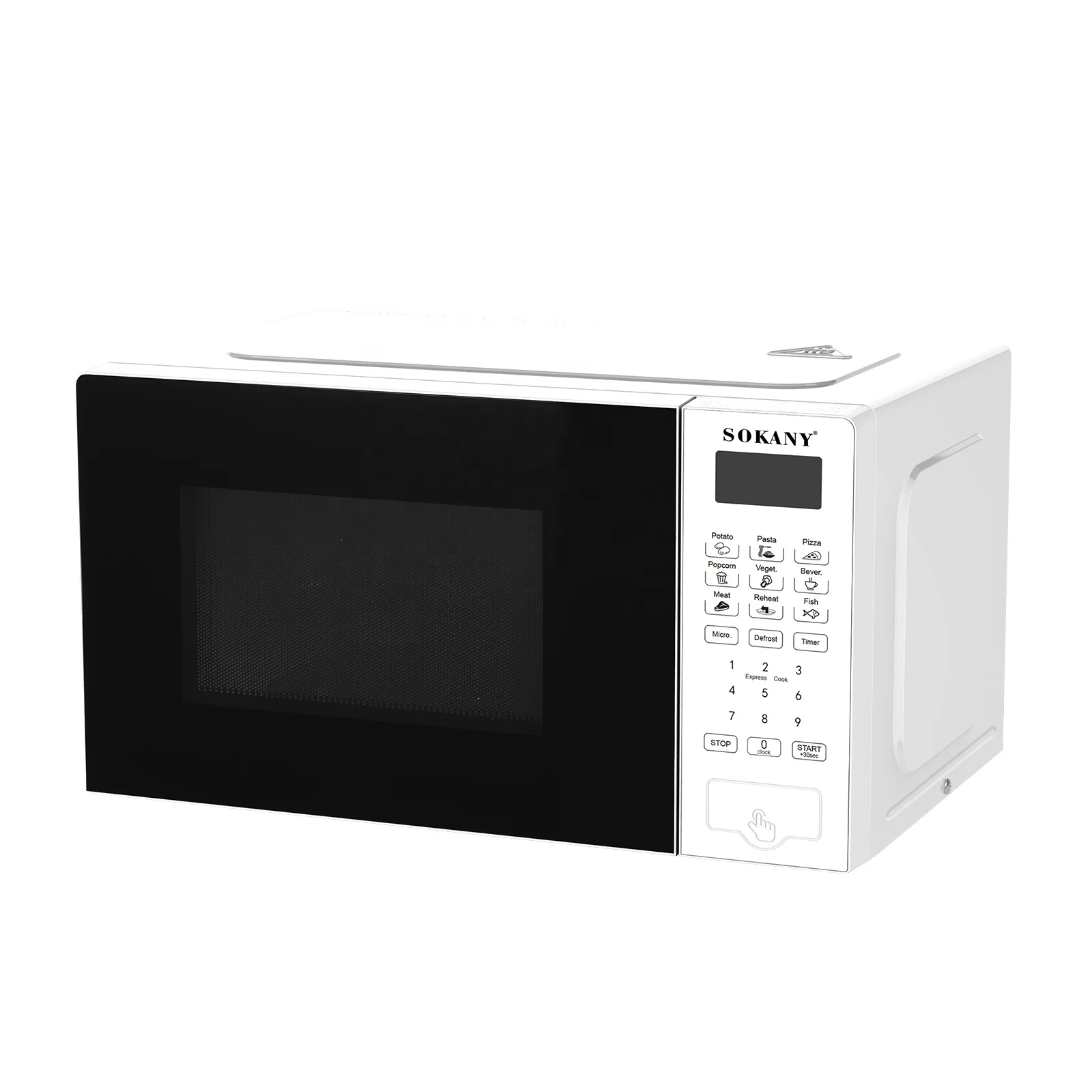 Sokany 10018 Microwave Oven With Grill 20l White Microwave Oven