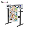 Teneth High Precision T-24A Paper Cutting Plotter High Quality Vinyl Cutter With Auto Scan