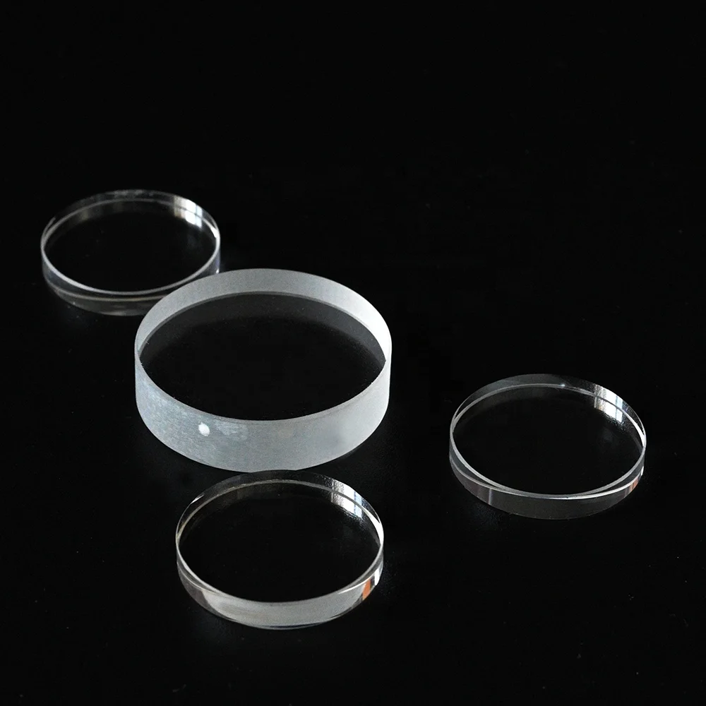 Success Customized Transparent Optical Quartz Glass Plate Quartz Disc