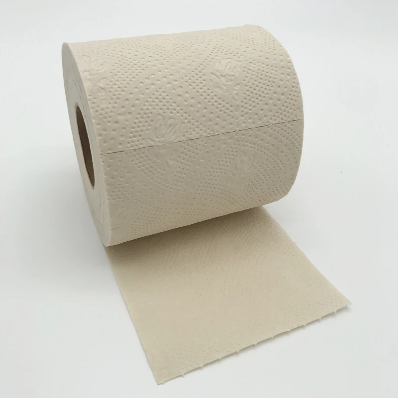 Eco Friendly Bamboo Toilet Paper With Brown Color - Buy Toilet Paper ...