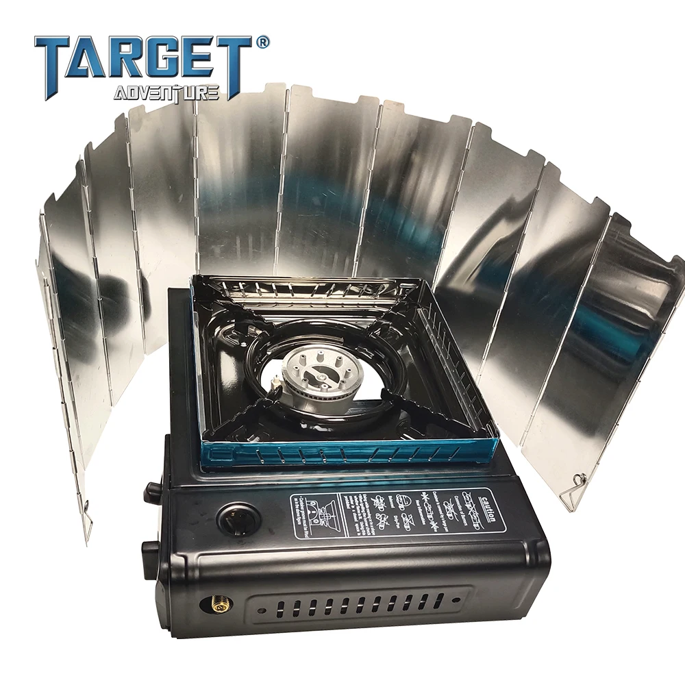 Outdoor Portable Tent Gas Stove Oven Gas Plate Butane Gas Stove With