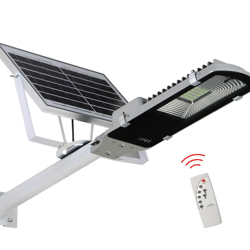 2020 factory Price ip65 waterproof 50w 100w 150W 300W outdoor Split Solar Street Light With Solar Panel