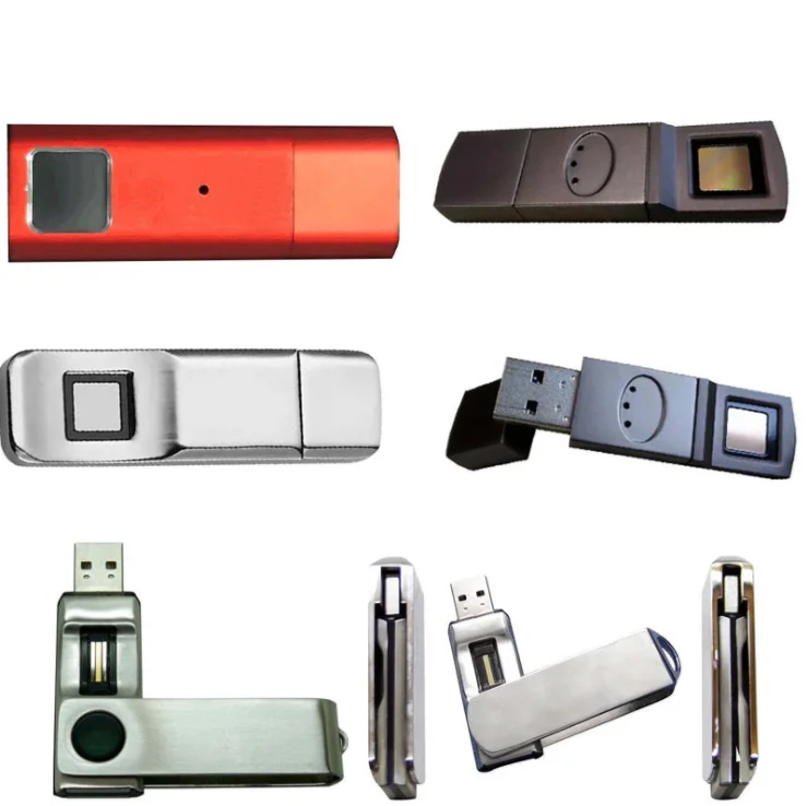Wholesale USB 3.0 Custom Logo 16GB 32Gb 64GB 128GB Fingerprint Encryption USB Flash Drive - ANKUX.COM