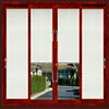 Design High Quality Commercial Double Glaze Front With Frame Aluminum For Interior Sliding Door Accordion