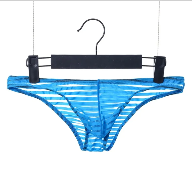 Men's Sexy Transparent Thong Underwear Low Rise See Through - Buy Men ...