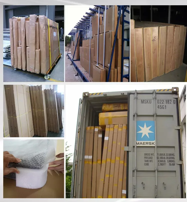 内部纸包装,外部木包装箱箱 (我们为特殊要求提供不同的包装)