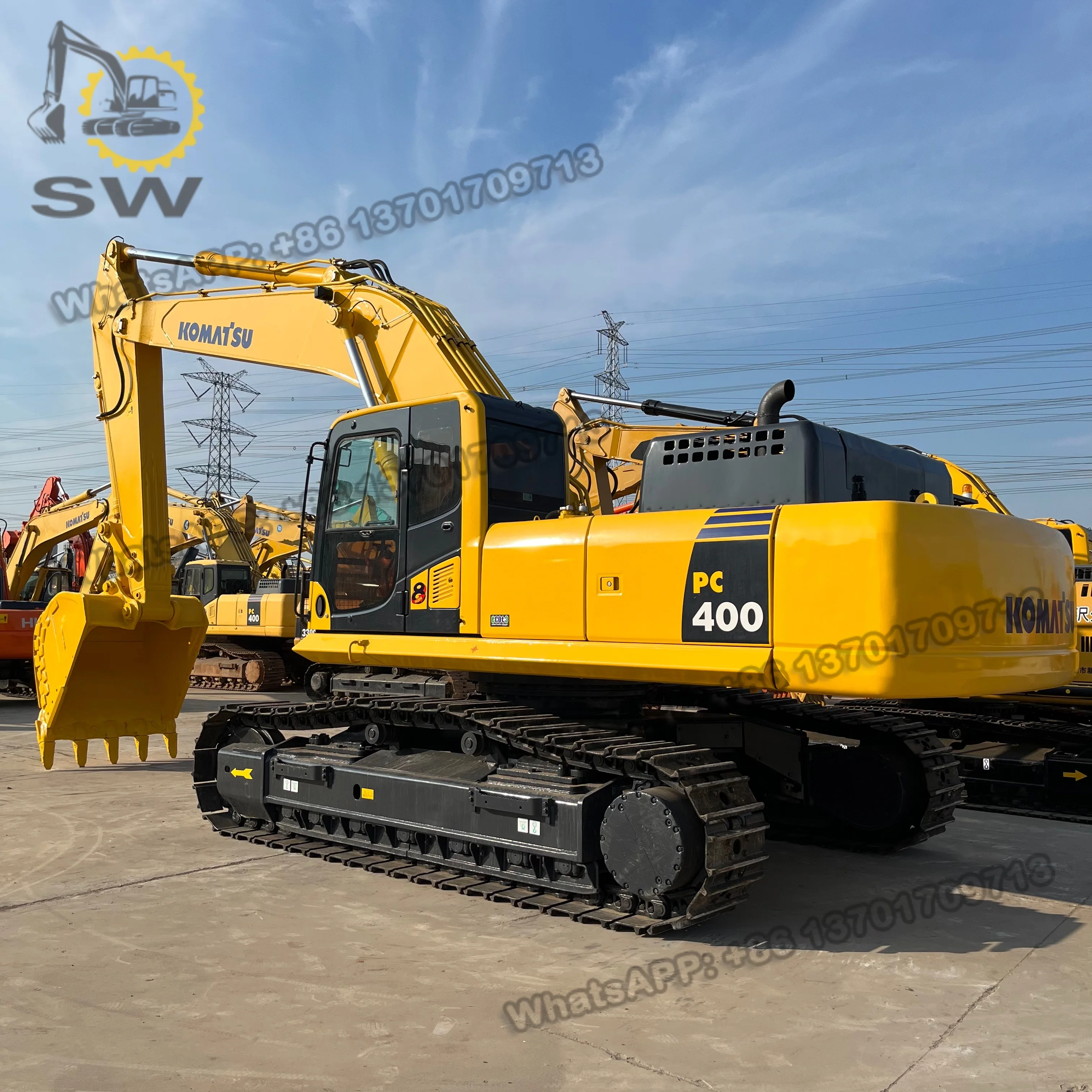 Used Komatsu Pc400 Large Excavator,Komatsu Pc4007 Pc4008 Pc4507