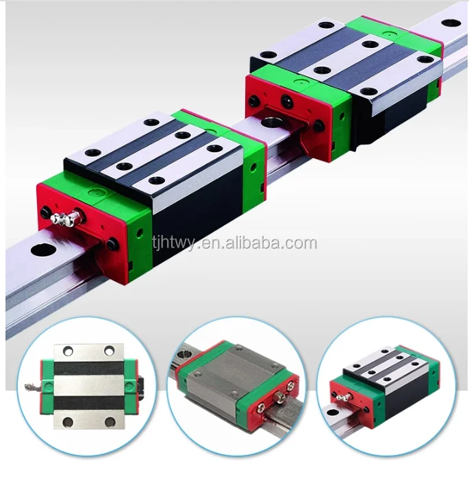 Carril Guía Lineal Mini De 100mm LML7B - Deslizamiento Suave, Para Máquinas Automáticas, Incluye Bloque