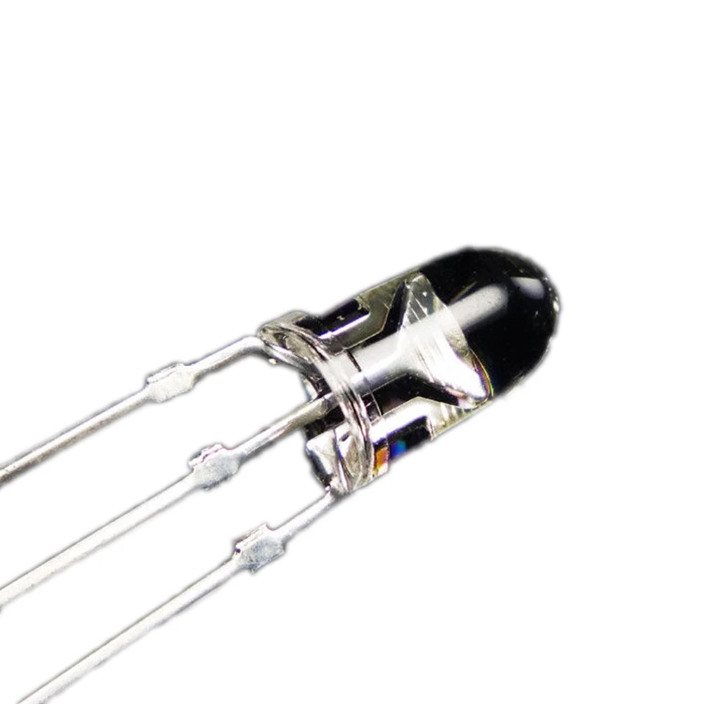 Three-Pin Dual-Wavelength Infrared Emitting Tube LED Diodes  850nm/760nm Resin/to Package LED Diodes