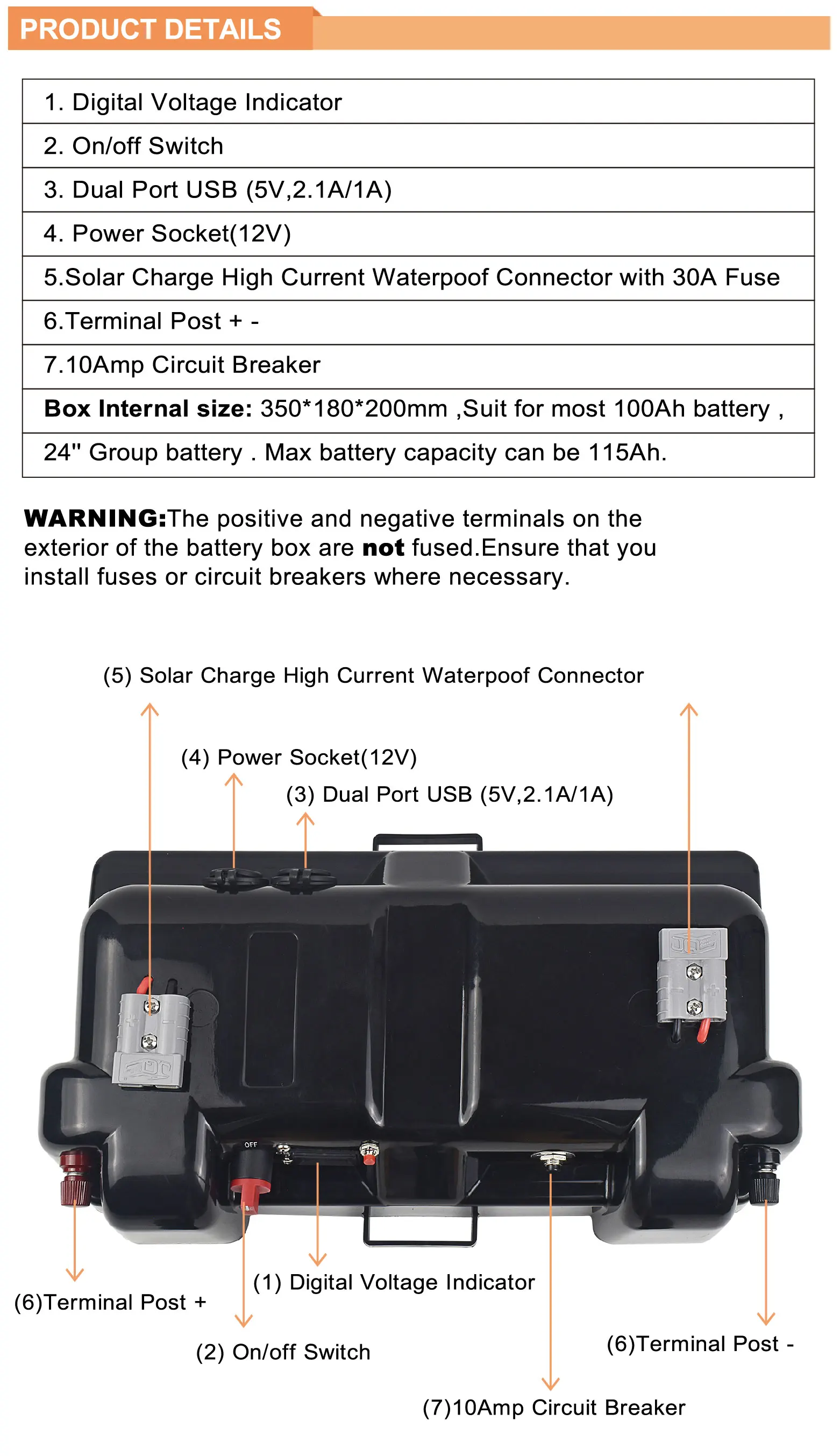 Car Accessories Waterproof Battery Box Buy Plastic Battery Box,Auto