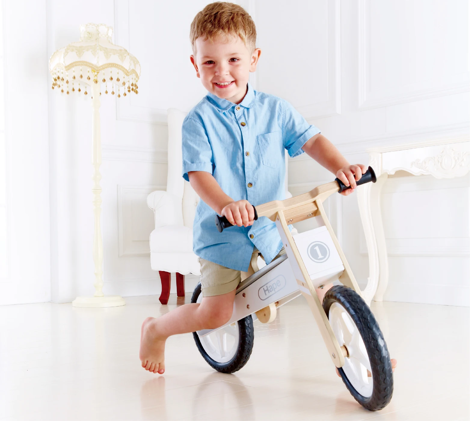 hape wooden bike