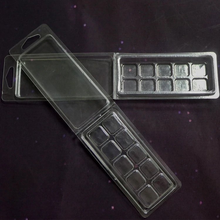 Hot Sale Recycled Rpet 8 Cell Hb Style Clamshell 8 Cavity Wax Melt