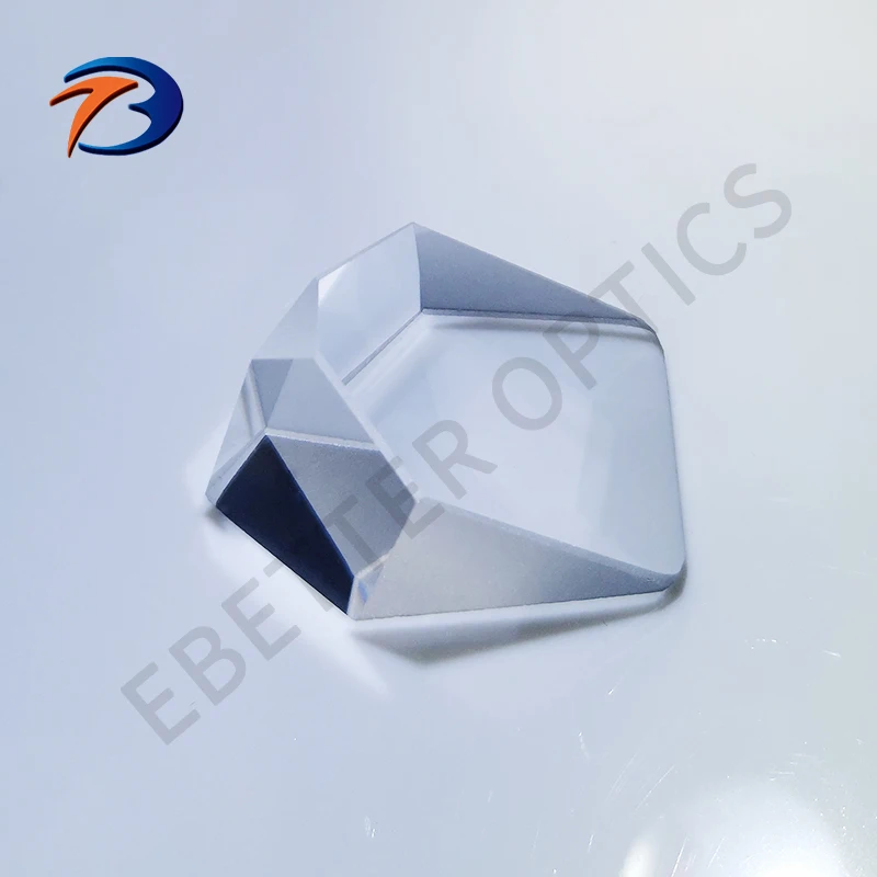 Custom-made Bk7/k9/ fused silica/ quartz Roof Prism for telescope penta prism lens