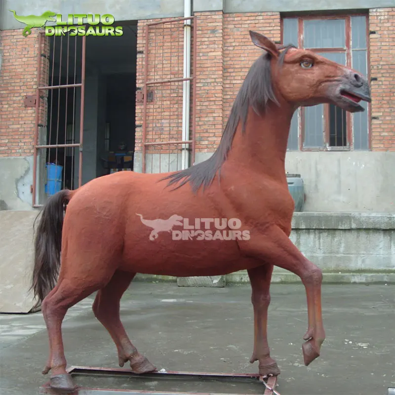 life size resin horse