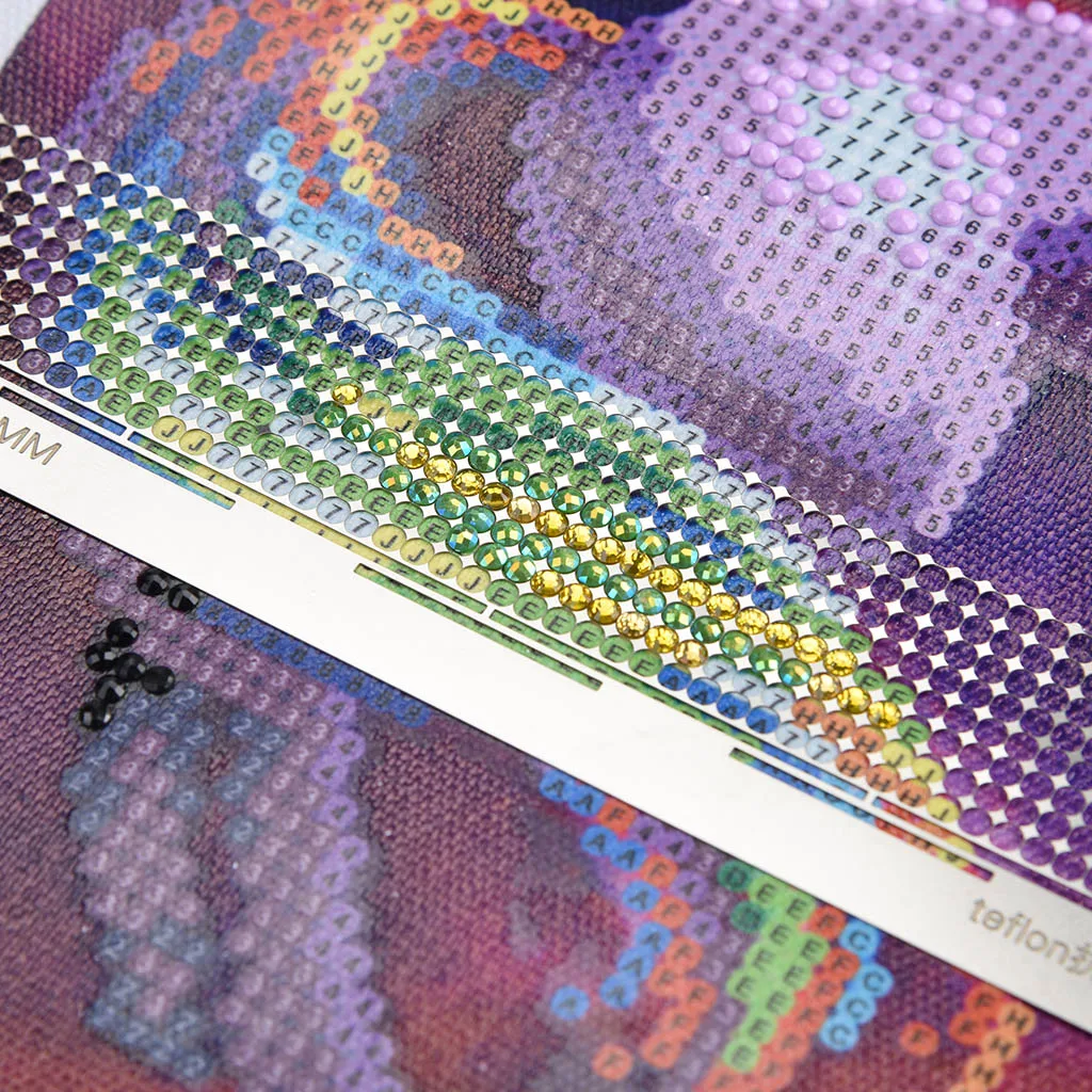 Diamond Painting Ruler 216 Holes Diamond Art Ruler Tool Diamond