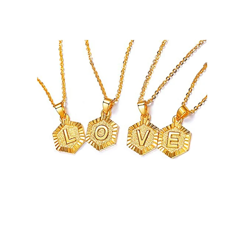 

Letter Necklace,2 Pieces