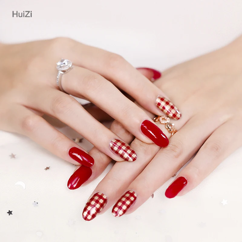 Long Lasting 100 Real Nail Polish Stickers/nail Wraps Huizi Buy Nail
