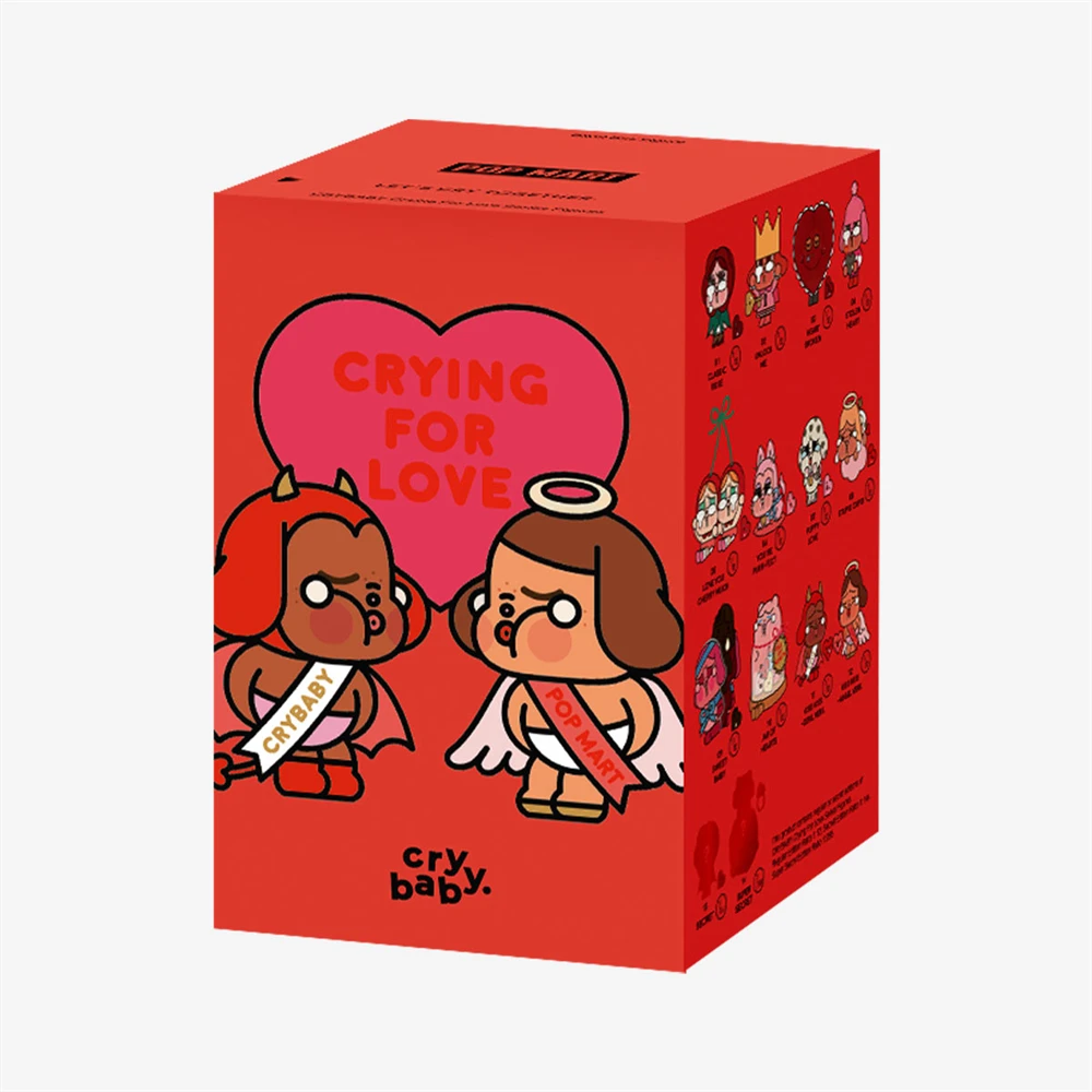 Authentic POPMART Crybaby Crying for Love Series Blind Box Random