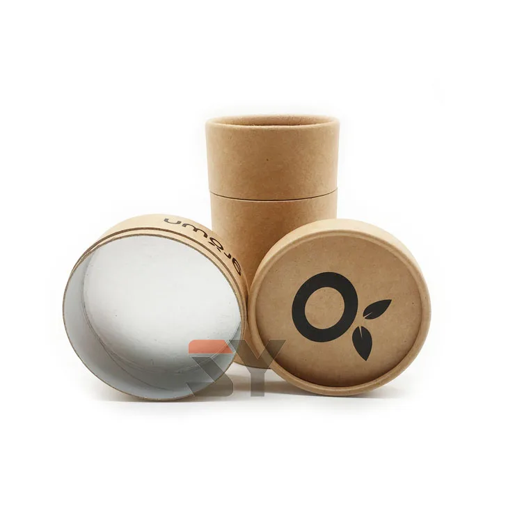 Custom Made Eco Friendly Paper Cylinder Packaging Tube Box For Tea ...