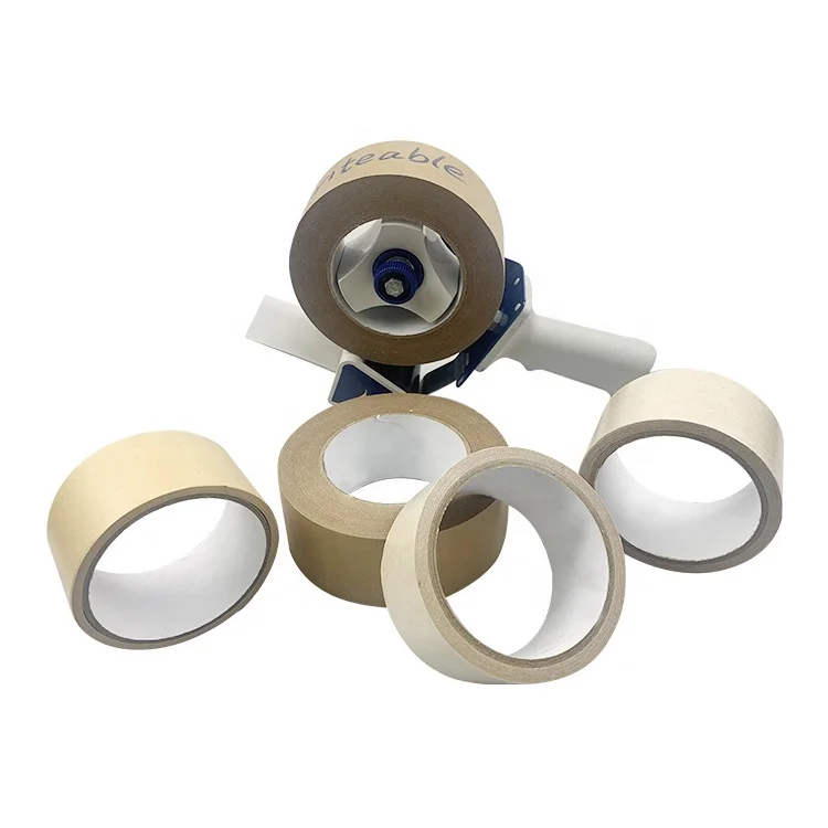 
Best price gummed tapes kraft paper tape reinforced kraft tape kraft paper 
