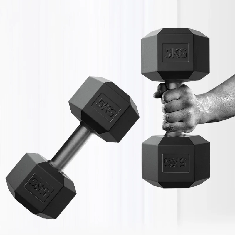 

barbell weightlifting pesas mancuernas Halteres,2 Pieces, Black