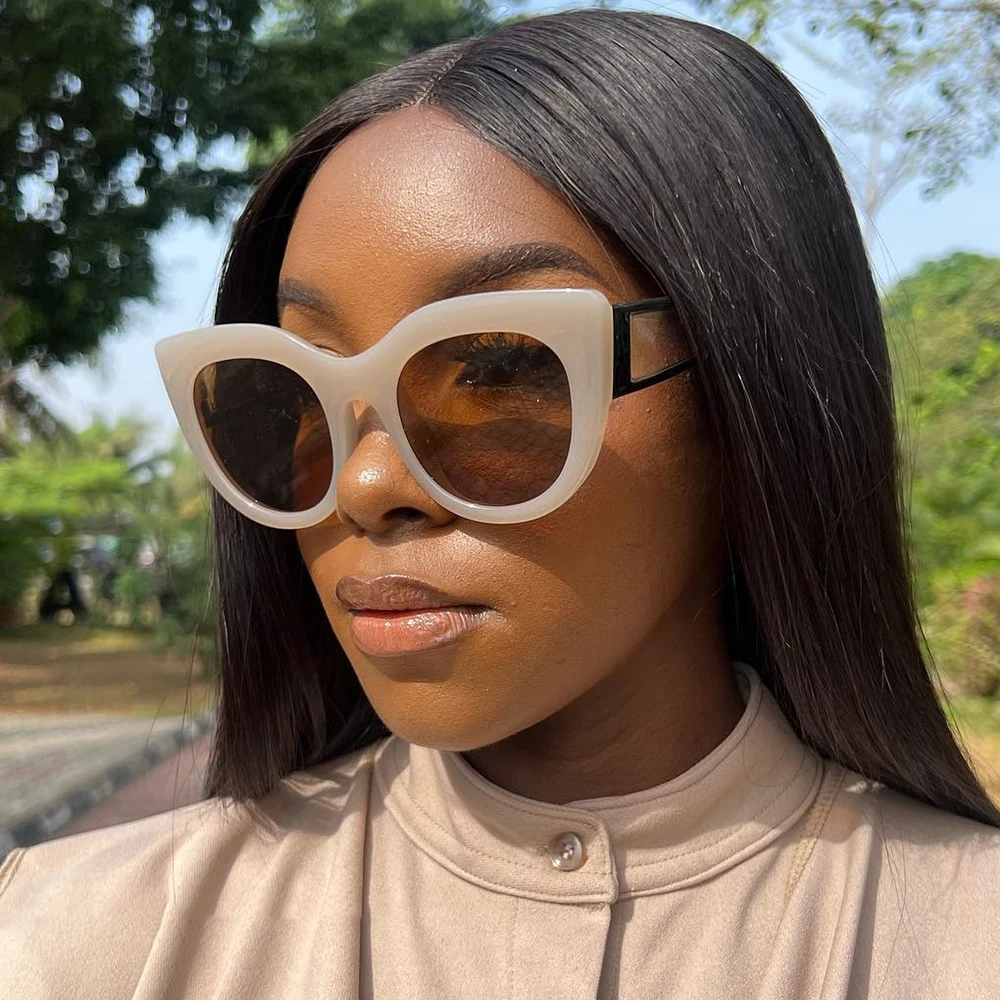 Shop Our Collection of Vintage Cat Eye Jelly Color Sunglasses display picture 2