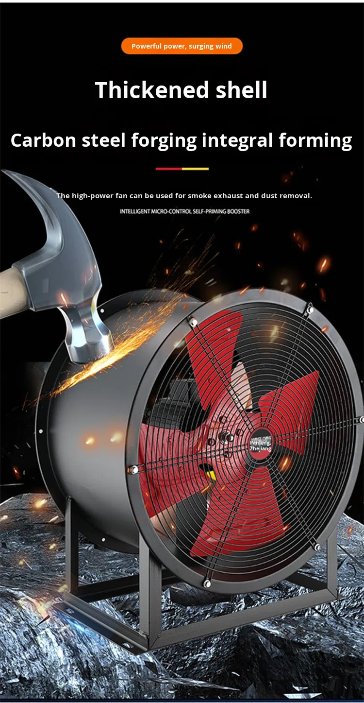 Axial Flow Fan, 220V/380V-Ball, 500mm - detail 18