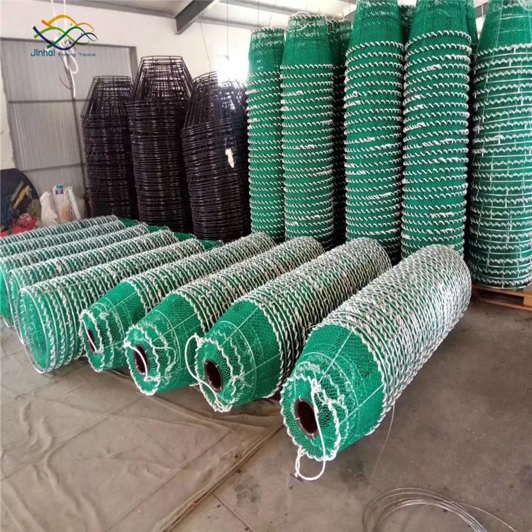 Wholesale Aquaculture Fish Folding King Crab Cage Big Crab Pot Used