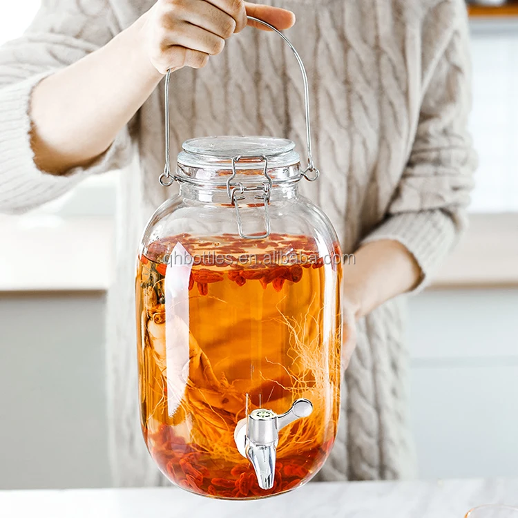 Scandinavian Large Airtight Glass Jar