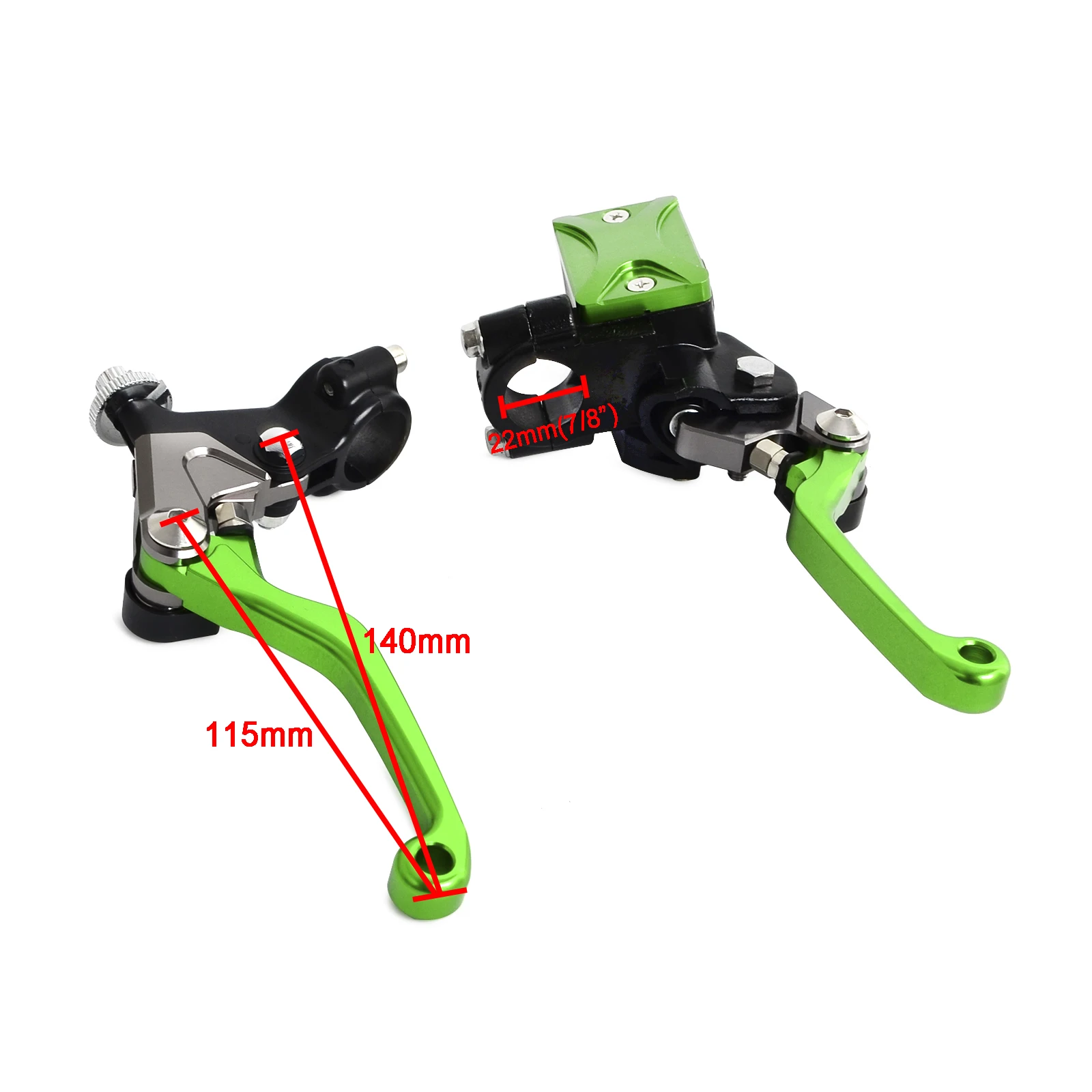 Hydraulic Brake & Cable Clutch Lever For Yamaha Yz250 Yz125 20012014
